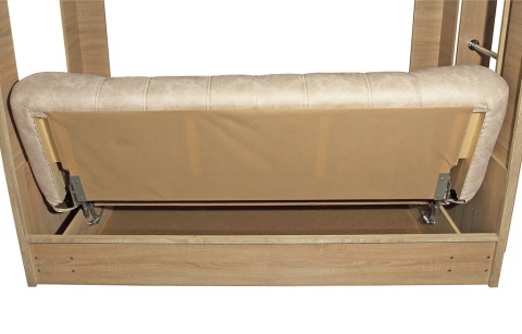 Диван-Кровать Fashion Двухъярусная с Матрасом/Разные Цвета Ш-2090 х  Г-860- х 1730 мм