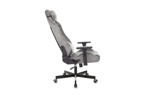 Кресло игровое Бюрократ Knight N1 серое